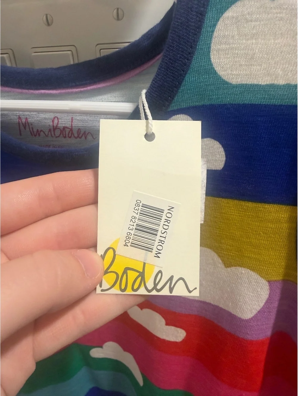NWT Mini Boden Cloud Dress